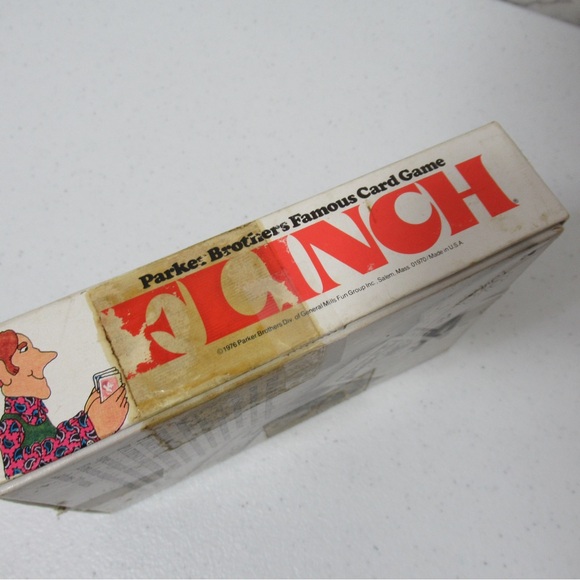 Flinch Vintage 1976 Famous Card Game Parker Brothers - Picture 4 of 14